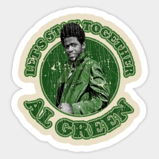 VINTAGE - Al Green Lets Stay Together Sticker